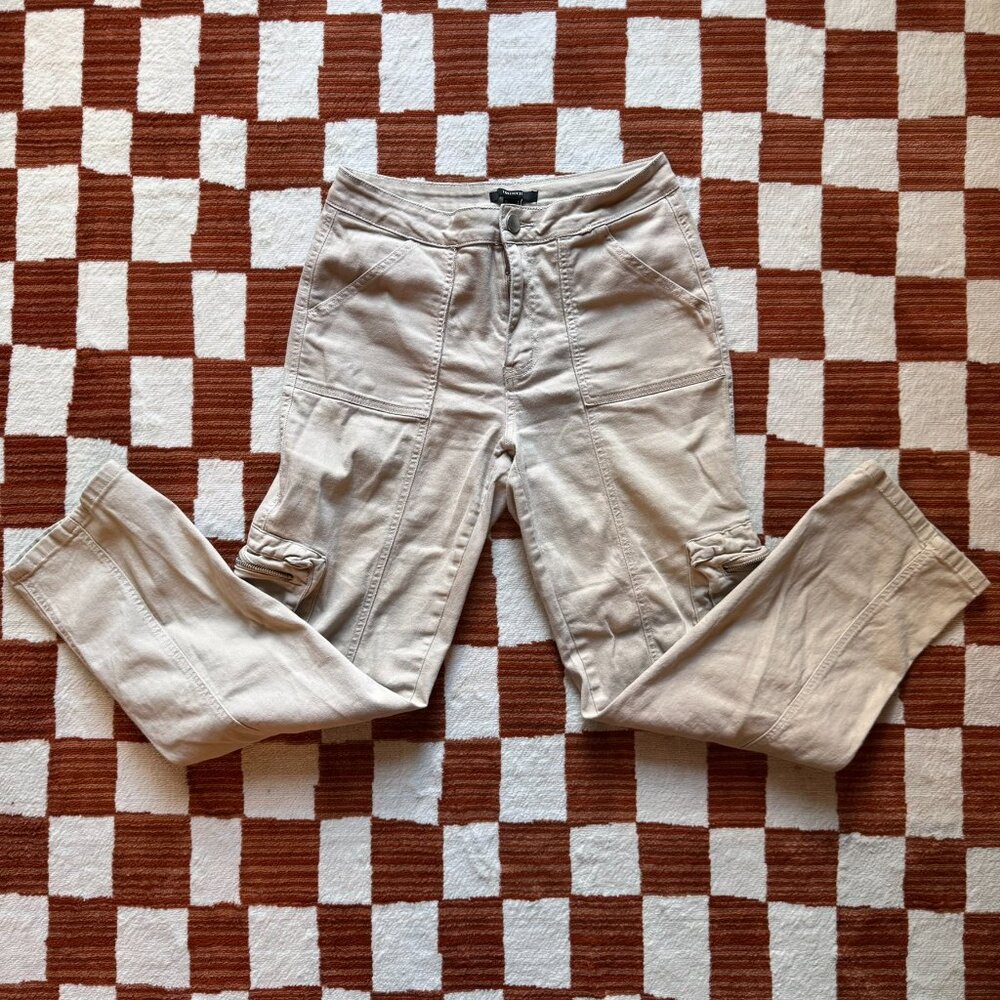 Light Khaki Cargo Pants